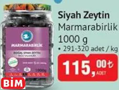 MARMARABİRLİK SİYAH ZEYTİN
